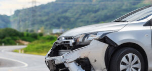 accidente de choque y fuga