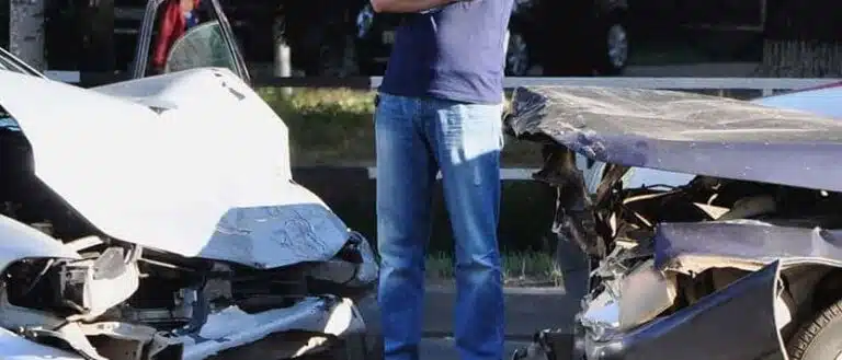 Accidentes automovilísticos frontales