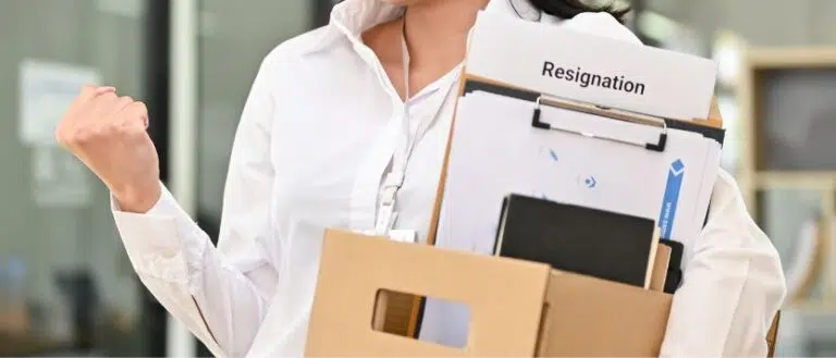 perder mis beneficios de compensación al trabajador si renuncio a mi trabajo