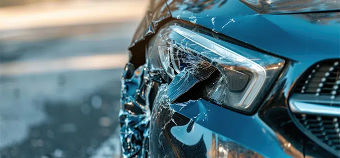 reclamar una compensación por accidente de tráfico