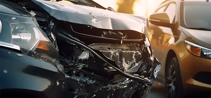 indocumentado en un accidente automovilístico
