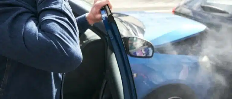 compensación pasajero por accidente de auto