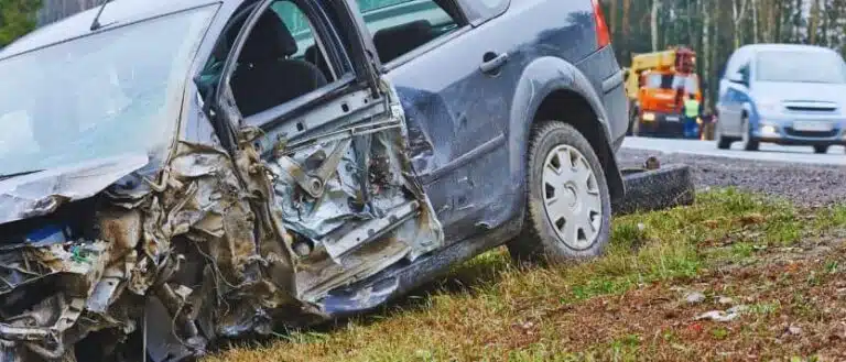 pasajero lesionado en accidente de auto
