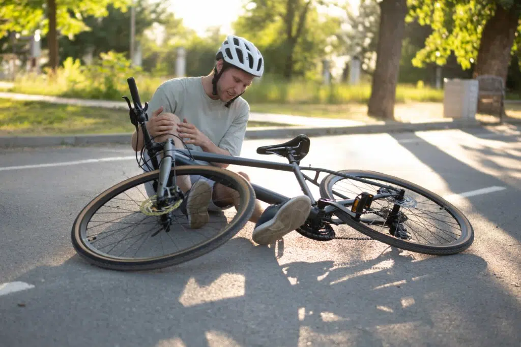 ¿Quién es responsable en un accidente de bicicleta?