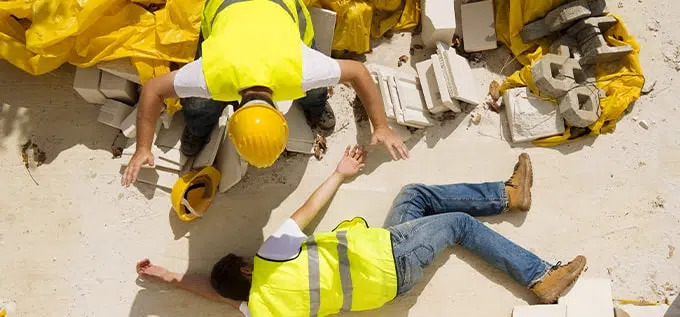 accidentes de construcción