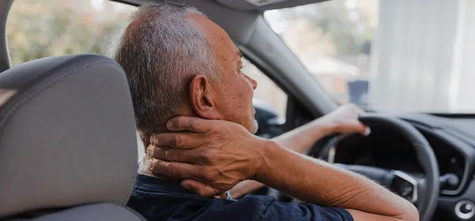 Efectos de un latigazo cervical