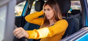 accidente conduciendo un auto prestado