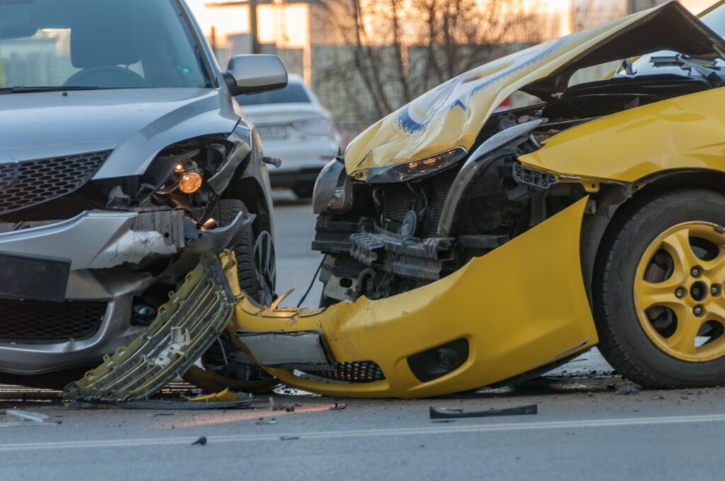 Causas comunes de accidentes de auto