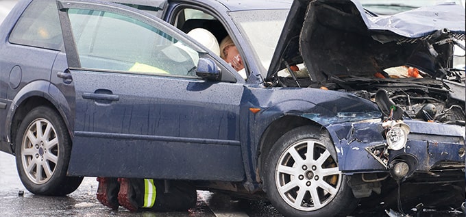 pasajero en accidente de tránsito