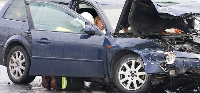 pasajero en accidente de tránsito