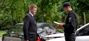 presentar un informe policial después de un accidente