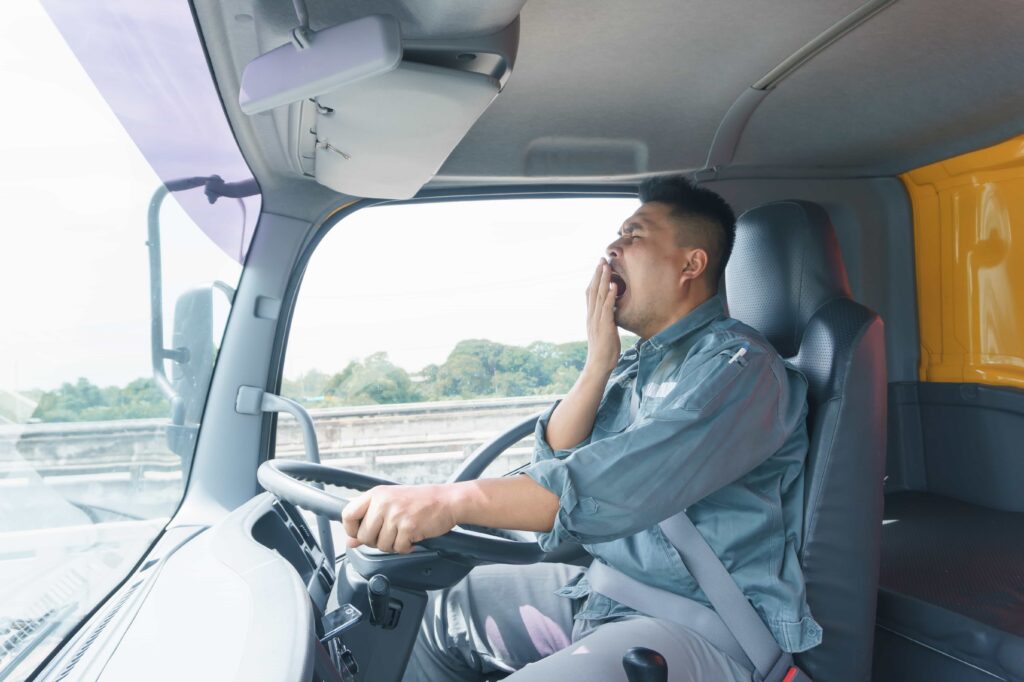 ¿Cómo saber si un conductor de camión está demasiado cansado para manejar?