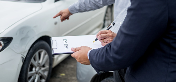 demanda contra el seguro del otro conductor