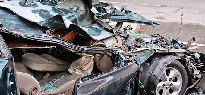 accidente por falla mecánica