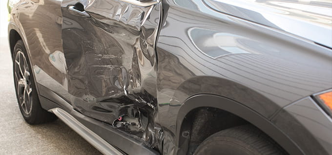 familia fue afectada por un accidente