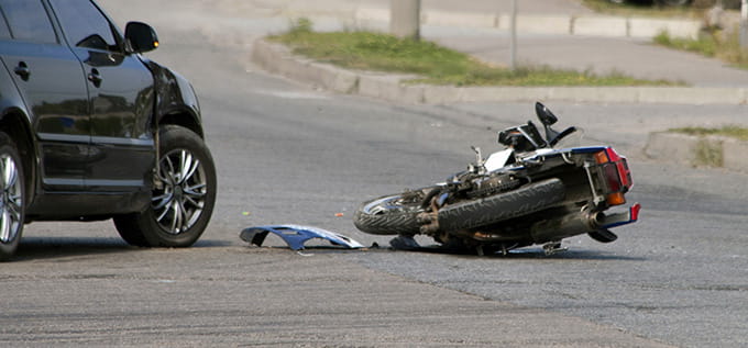 causes of motorcycle accidents