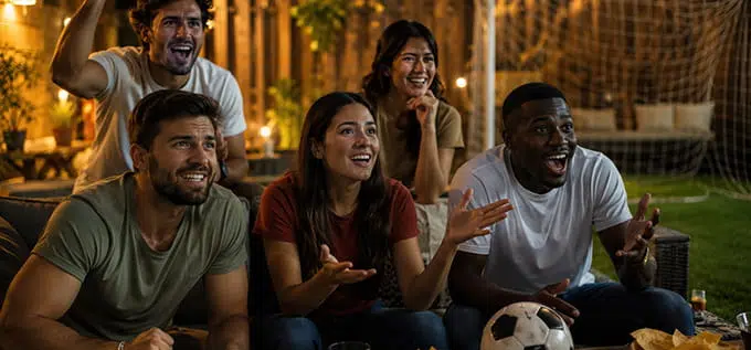 cómo armar una watch party
